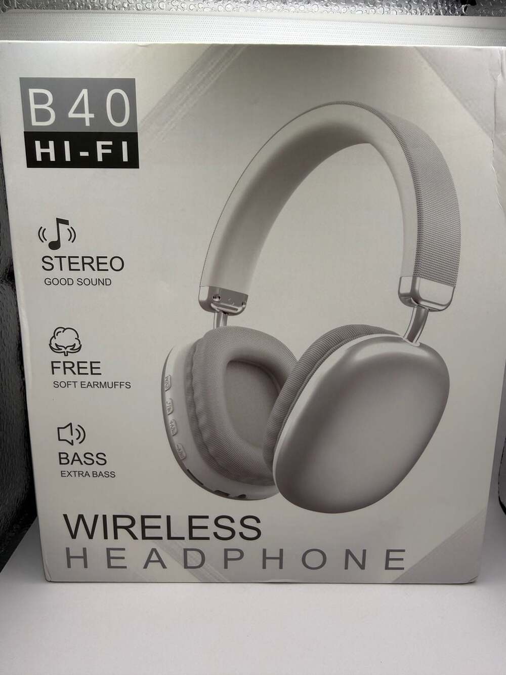 B40 HI-FI Wireless Stereo Headphones with Extra Bass
